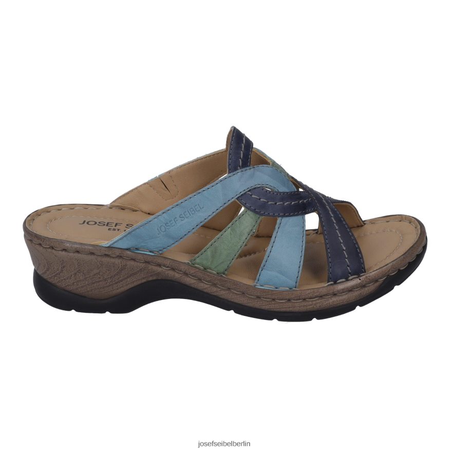 Josef Seibel D6824J101 Katalonien 01 Frauen Dunkelblau Sandalen