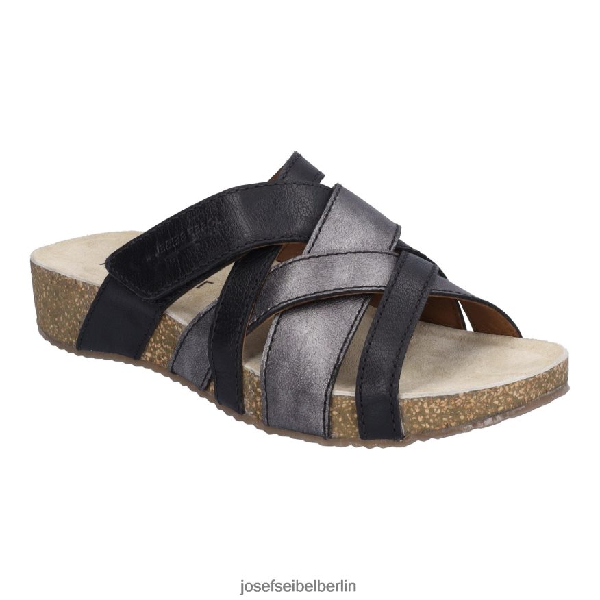 Josef Seibel D6824J103 Tonga 74 Frauen Schwarz Sandalen