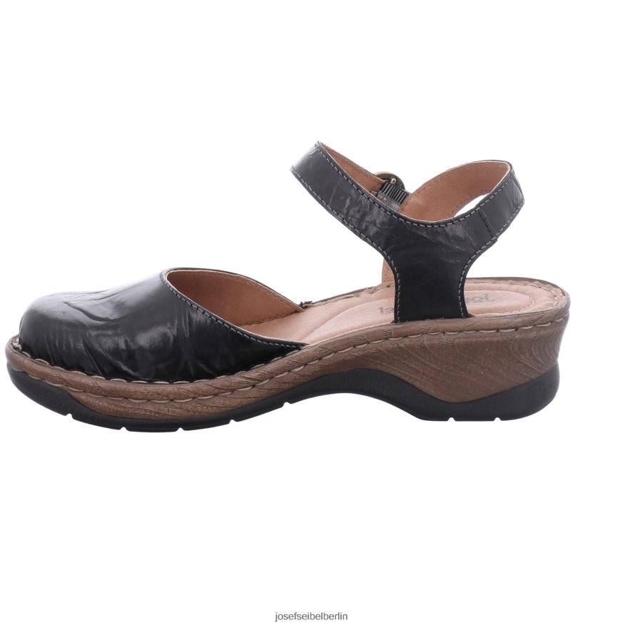 Josef Seibel D6824J109 Katalonien 61 Frauen Schwarz Sandalen