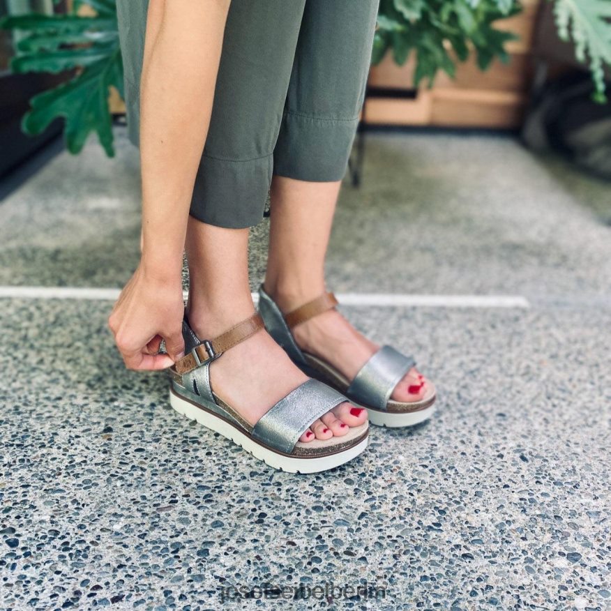 Josef Seibel D6824J116 klar 01 Frauen Platin Sandalen