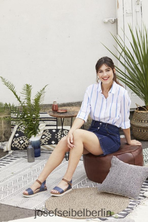 Josef Seibel D6824J117 klar 01 Frauen Jeans Sandalen