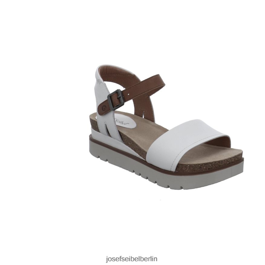 Josef Seibel D6824J122 klar 01 Frauen Weiss Sandalen