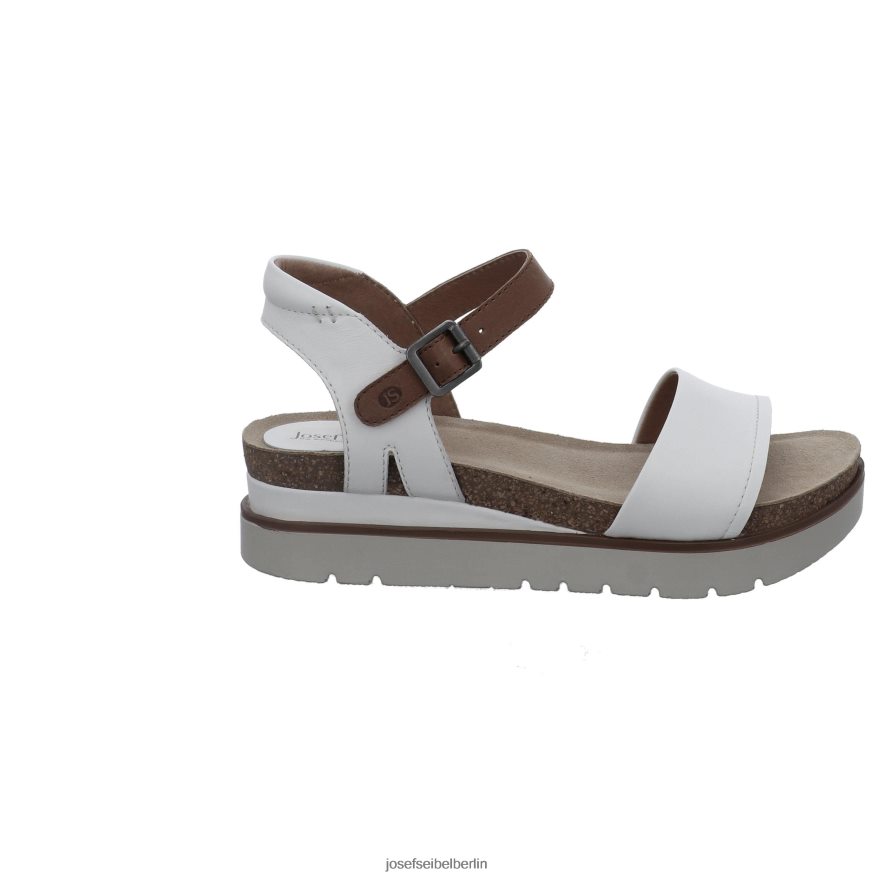 Josef Seibel D6824J122 klar 01 Frauen Weiss Sandalen