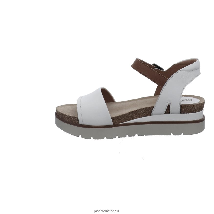 Josef Seibel D6824J122 klar 01 Frauen Weiss Sandalen