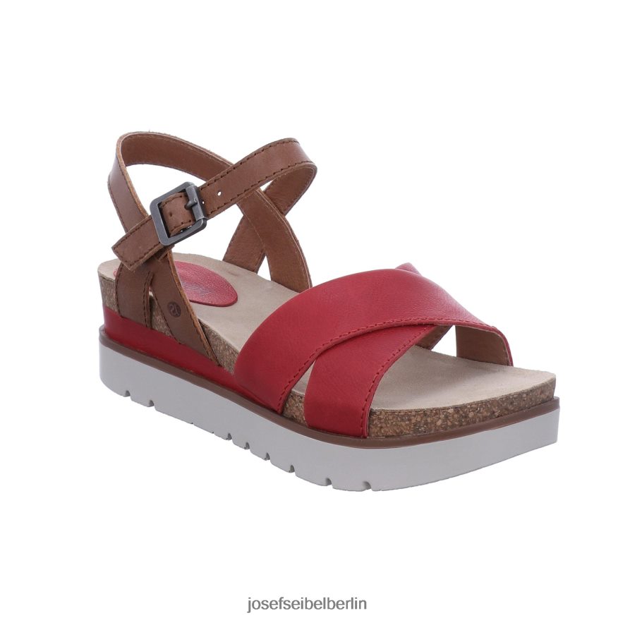 Josef Seibel D6824J123 klar 10 Frauen Rot Sandalen