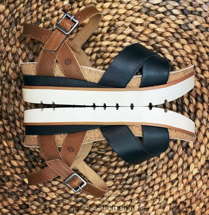 Josef Seibel D6824J126 klar 10 Frauen Schwarz Sandalen