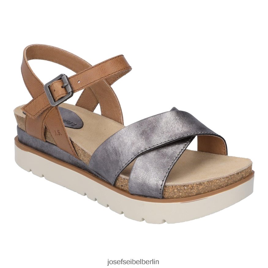 Josef Seibel D6824J127 klar 10 Frauen Anthrazit Sandalen