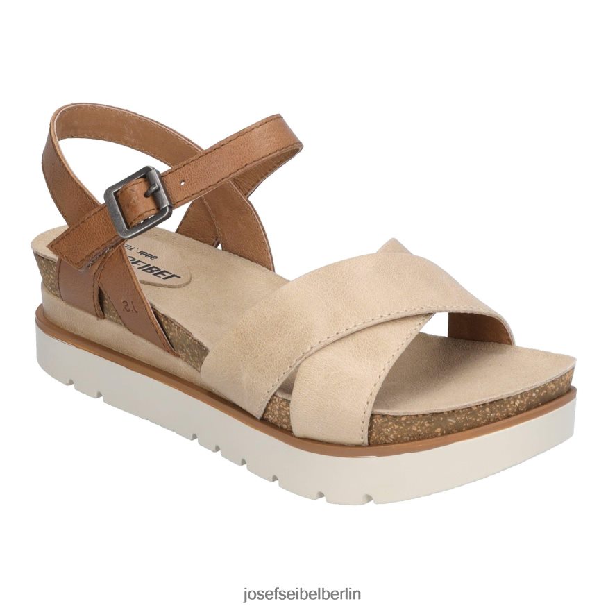 Josef Seibel D6824J128 klar 10 Frauen Creme Sandalen