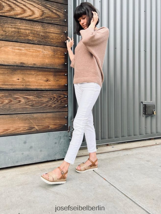 Josef Seibel D6824J128 klar 10 Frauen Creme Sandalen