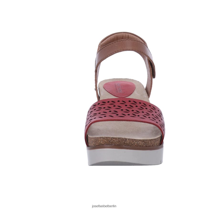 Josef Seibel D6824J131 klar 09 Frauen Rot Sandalen