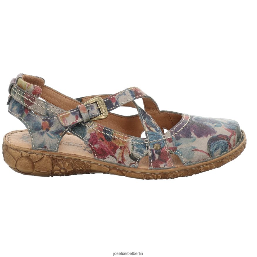 Josef Seibel D6824J138 Rosalie 13 Frauen Graphitdruck Sandalen