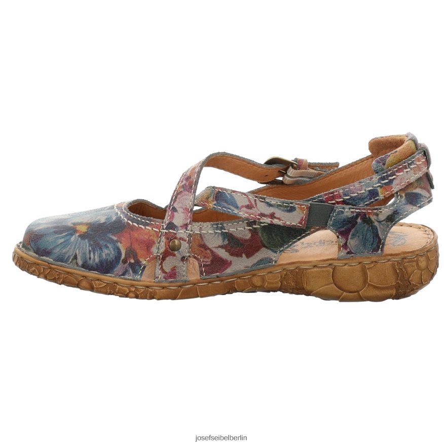 Josef Seibel D6824J138 Rosalie 13 Frauen Graphitdruck Sandalen