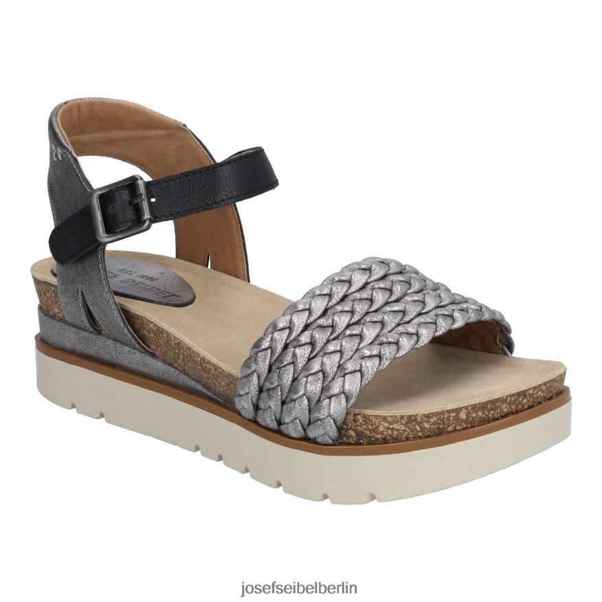 Josef Seibel D6824J65 klar 16 Frauen Platin Sandalen