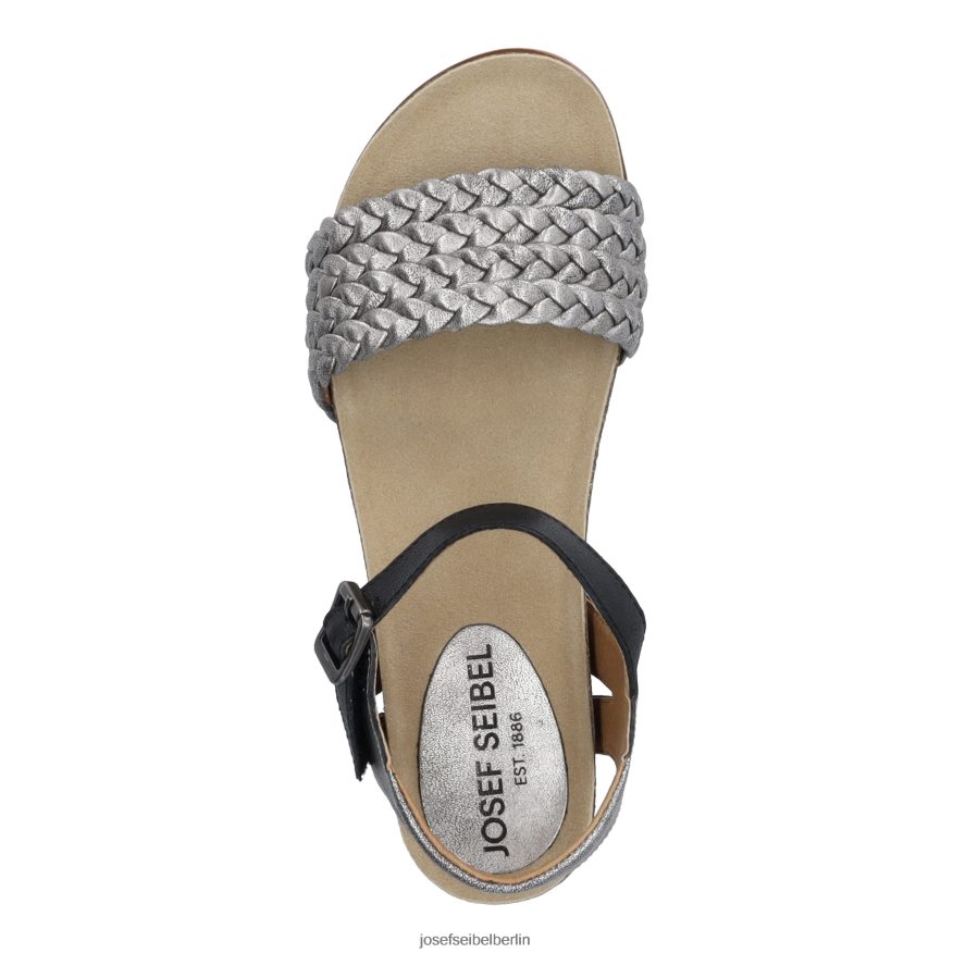Josef Seibel D6824J65 klar 16 Frauen Platin Sandalen