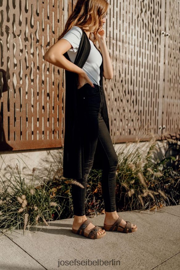 Josef Seibel D6824J70 Tonga 04 Frauen Rot Sandalen