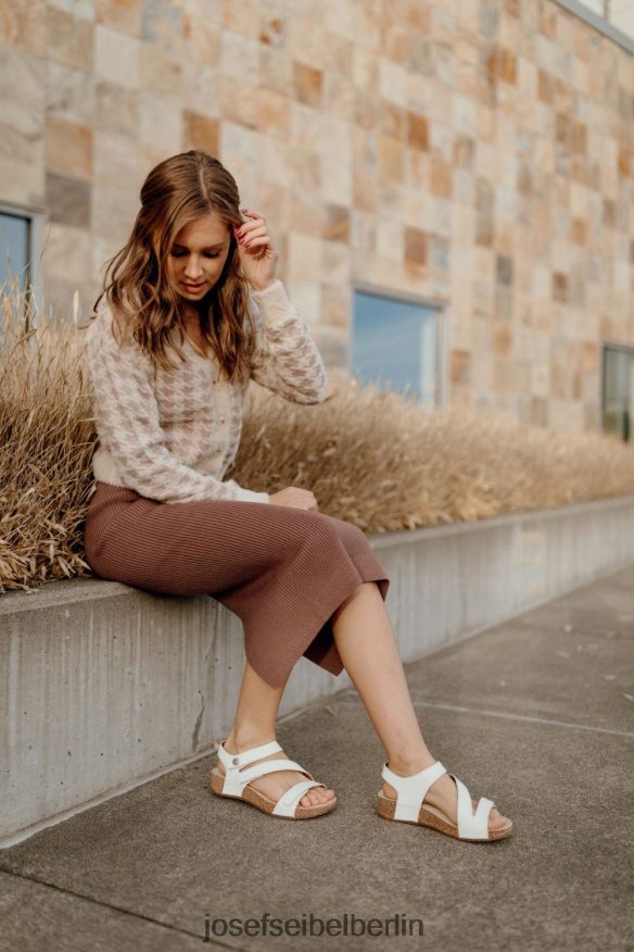 Josef Seibel D6824J79 Tonga 25 Frauen Weiss Sandalen