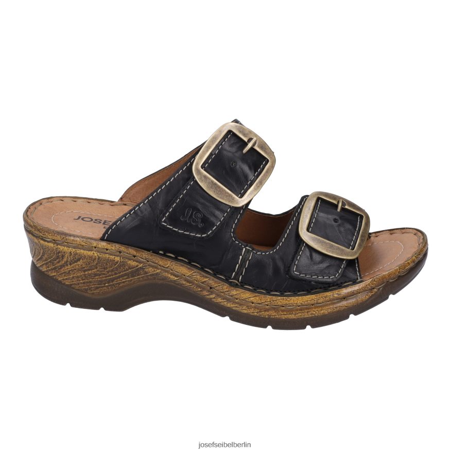 Josef Seibel D6824J93 Katalonien 76 Frauen Schwarz Sandalen