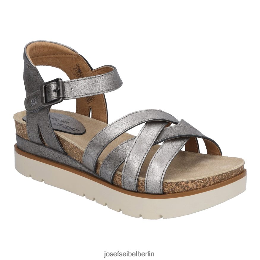 Josef Seibel D6824J95 klar 14 Frauen Platin Sandalen