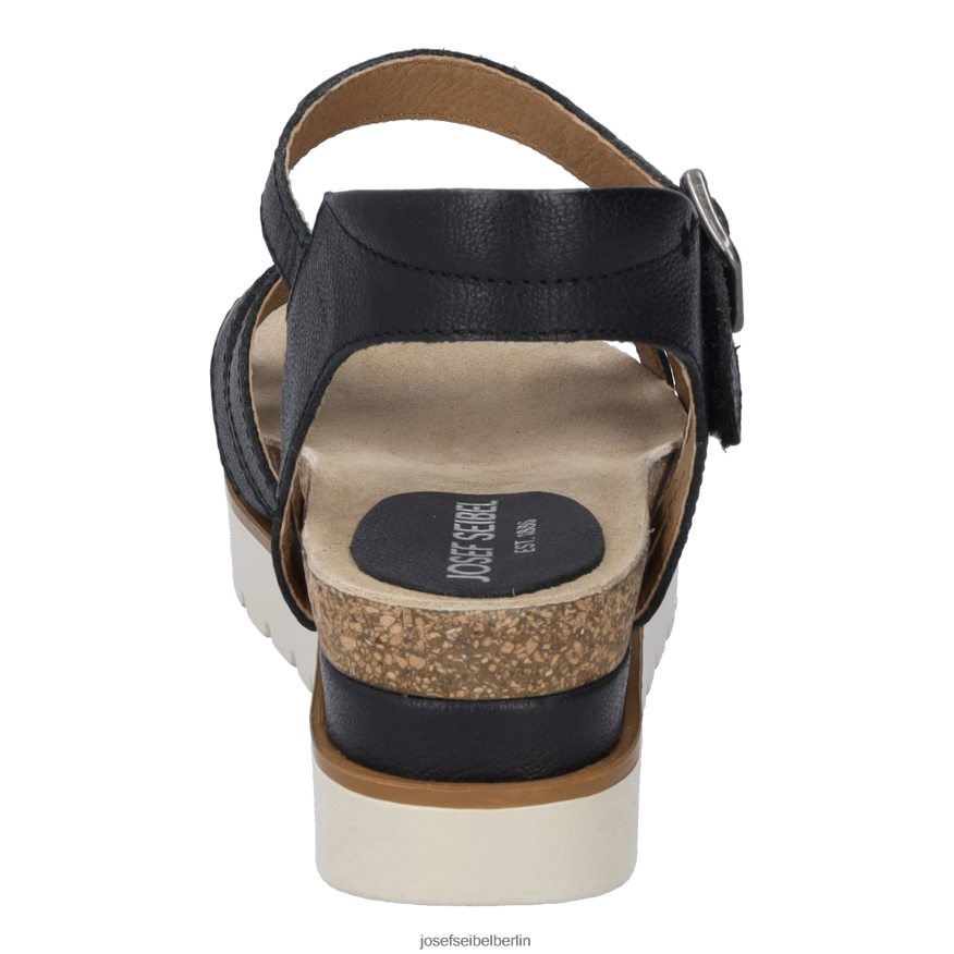 Josef Seibel D6824J97 klar 14 Frauen Schwarz Sandalen