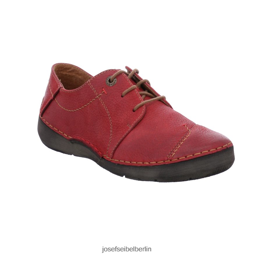Josef Seibel D6824J23 Fergey 20 Frauen Rot Schnürschuhe