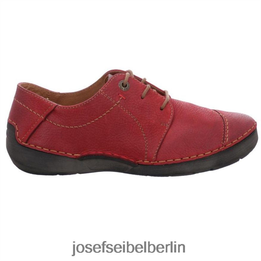 Josef Seibel D6824J23 Fergey 20 Frauen Rot Schnürschuhe