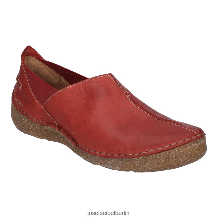 Josef Seibel D6824J195 fergey 69 Frauen Rot Slip-On-Schuhe
