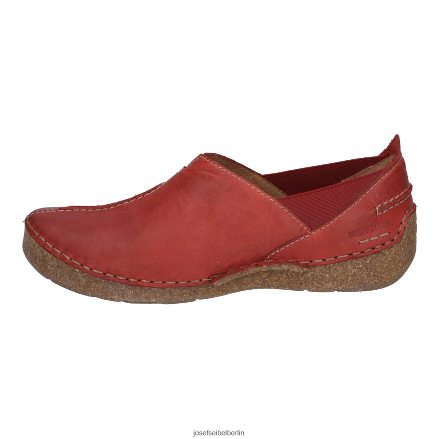 Josef Seibel D6824J195 fergey 69 Frauen Rot Slip-On-Schuhe