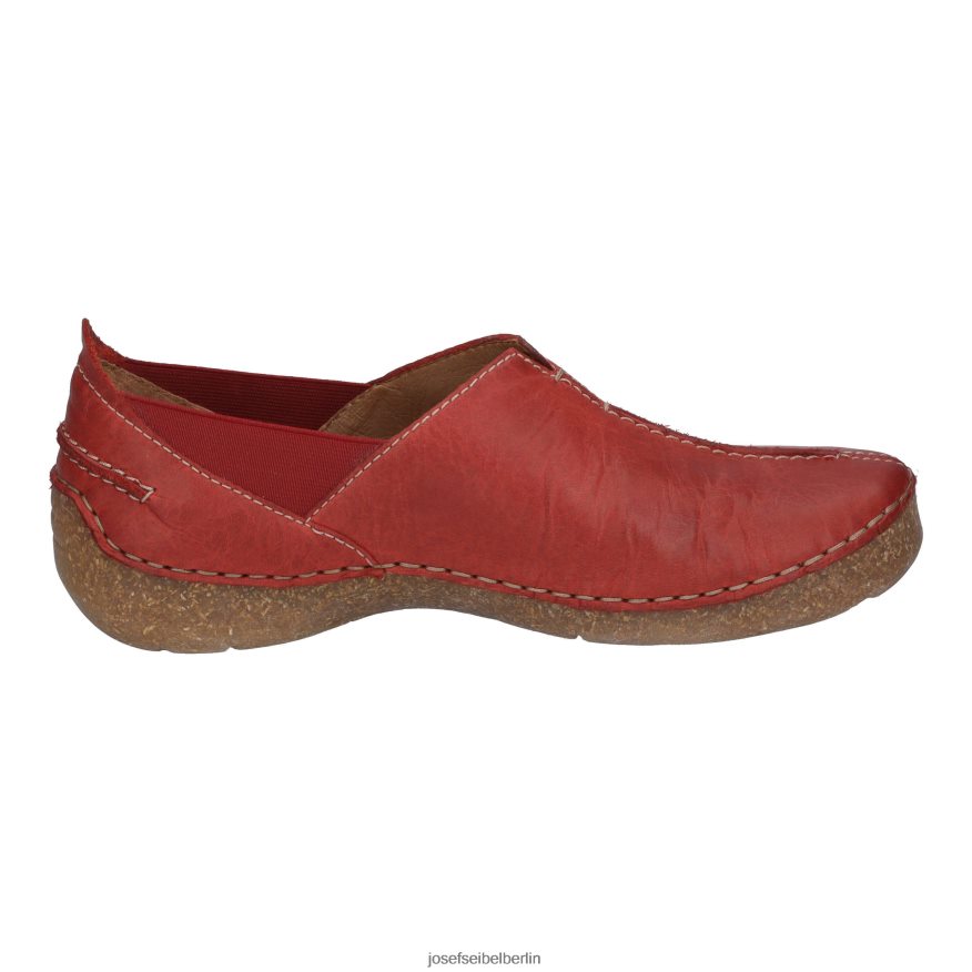 Josef Seibel D6824J195 fergey 69 Frauen Rot Slip-On-Schuhe