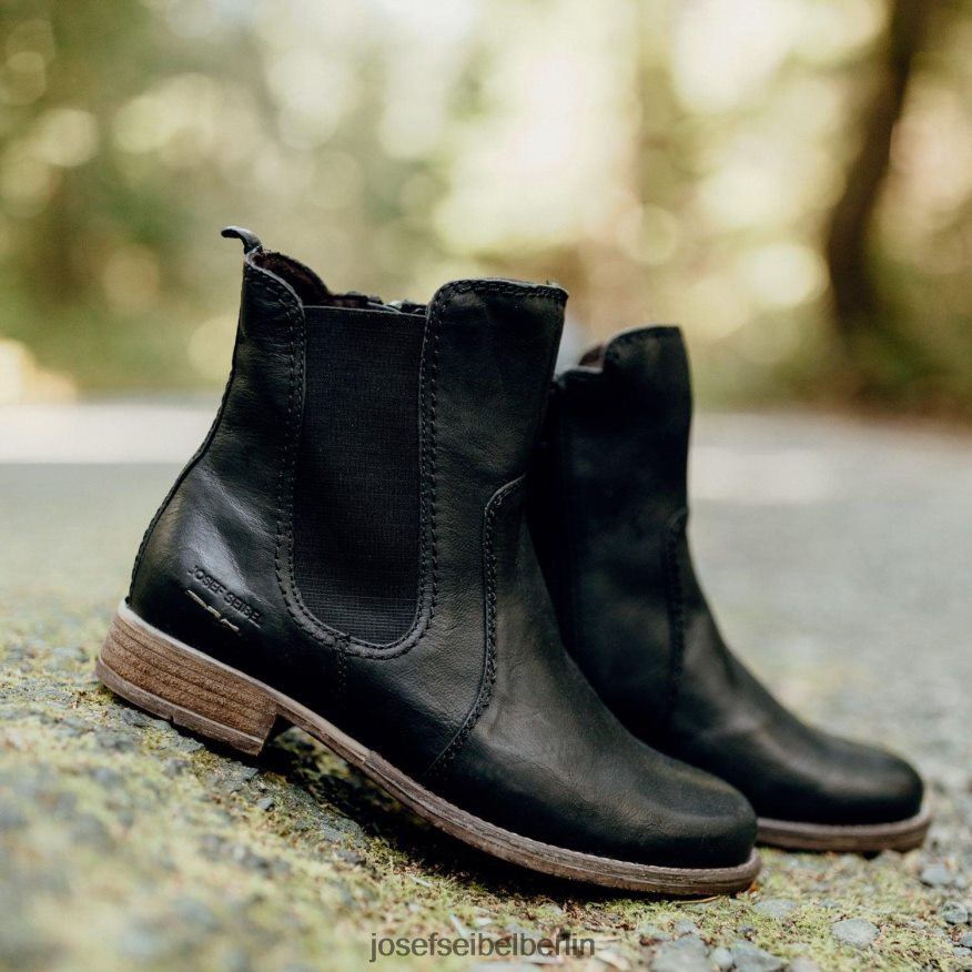 Josef Seibel D6824J204 Siena 80 Frauen Schwarz Stiefel