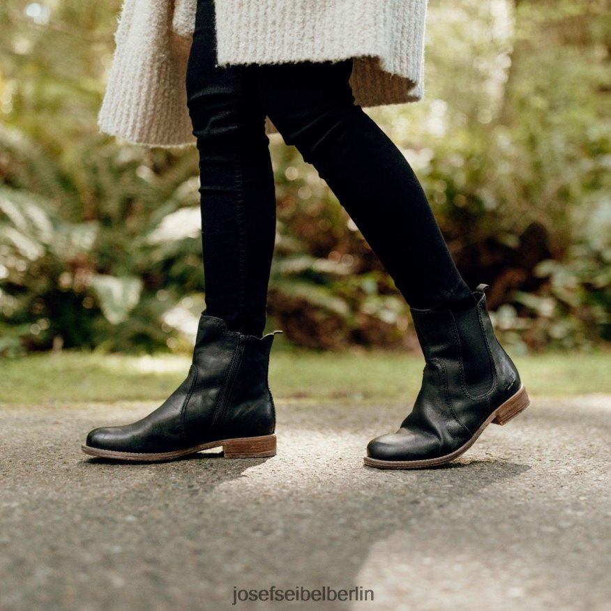 Josef Seibel D6824J204 Siena 80 Frauen Schwarz Stiefel