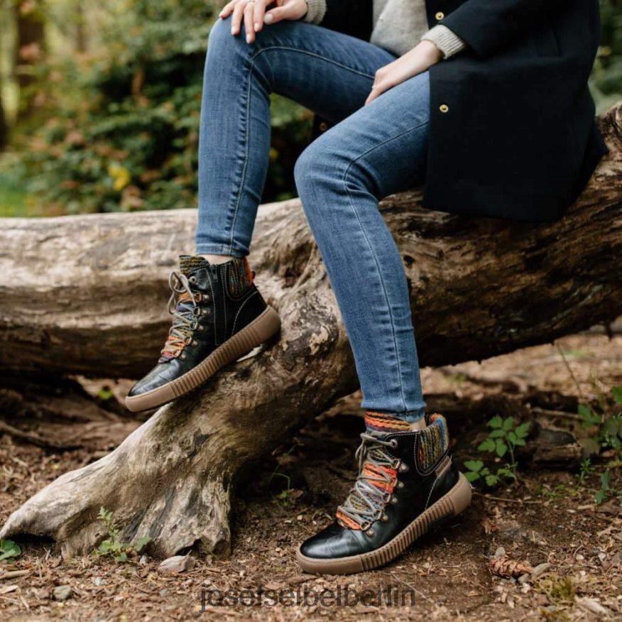 Josef Seibel D6824J223 Maren 06 Frauen Schwarz Stiefel