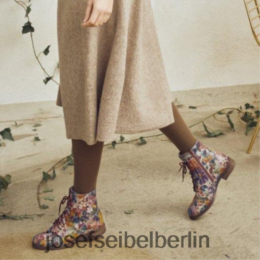 Josef Seibel D6824J238 Sanja 01 Frauen mehrfarbiger Druck Stiefel