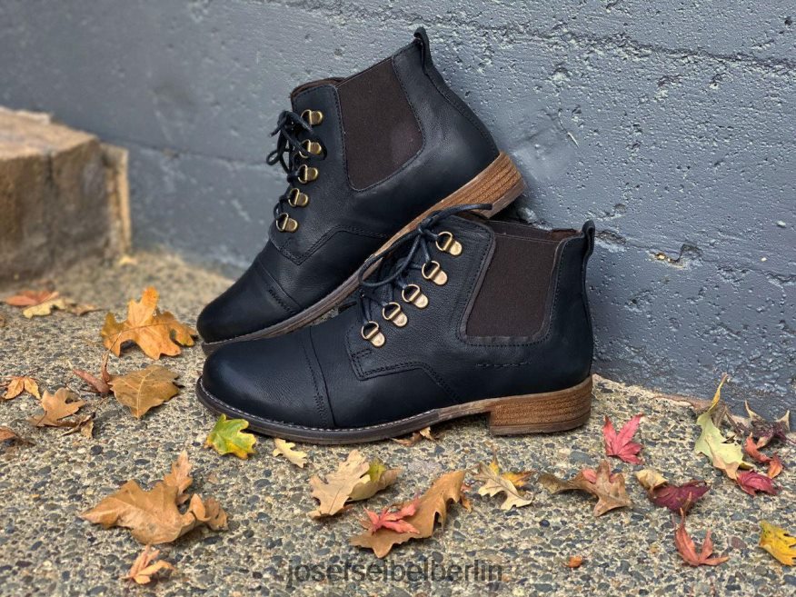 Josef Seibel D6824J250 Siena 09 Frauen Schwarz Stiefel