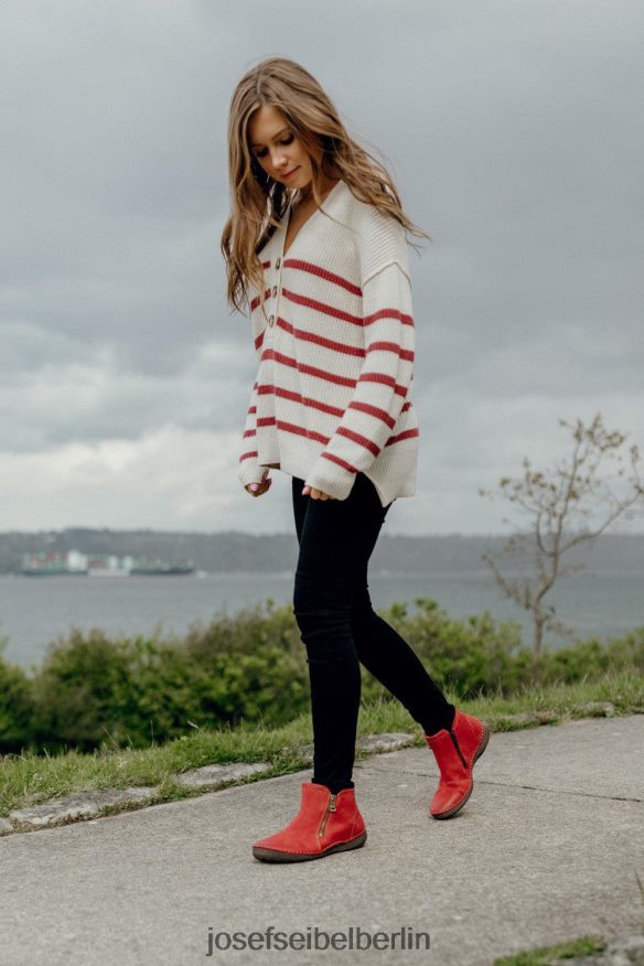 Josef Seibel D6824J53 fergey 94 Frauen Rot Stiefel