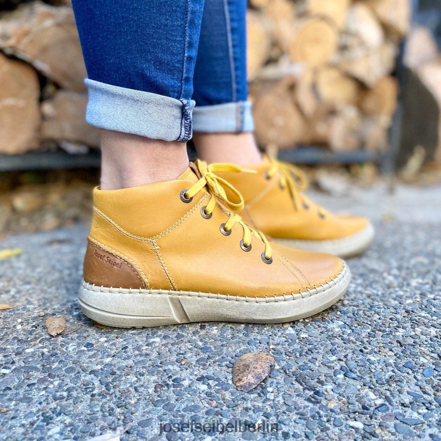 Josef Seibel D6824J56 Louisa 07 Frauen Safran Stiefel