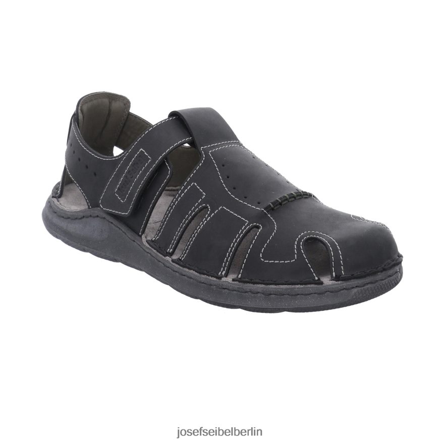 Josef Seibel D6824J341 Außenseiter 01 Männer Schwarz Sandalen