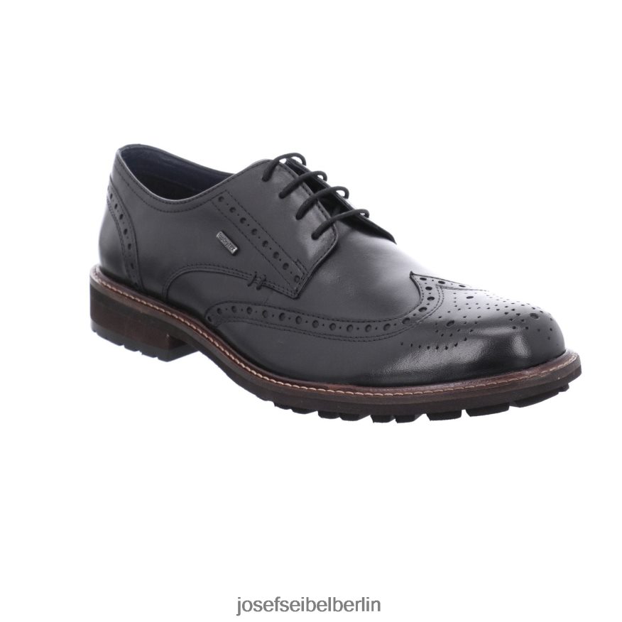Josef Seibel D6824J324 Jaspis 53 Männer Schwarz Schnürschuhe
