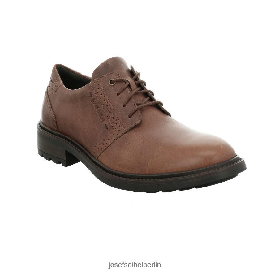 Josef Seibel D6824J334 Oscar 42 Männer castagne Schnürschuhe