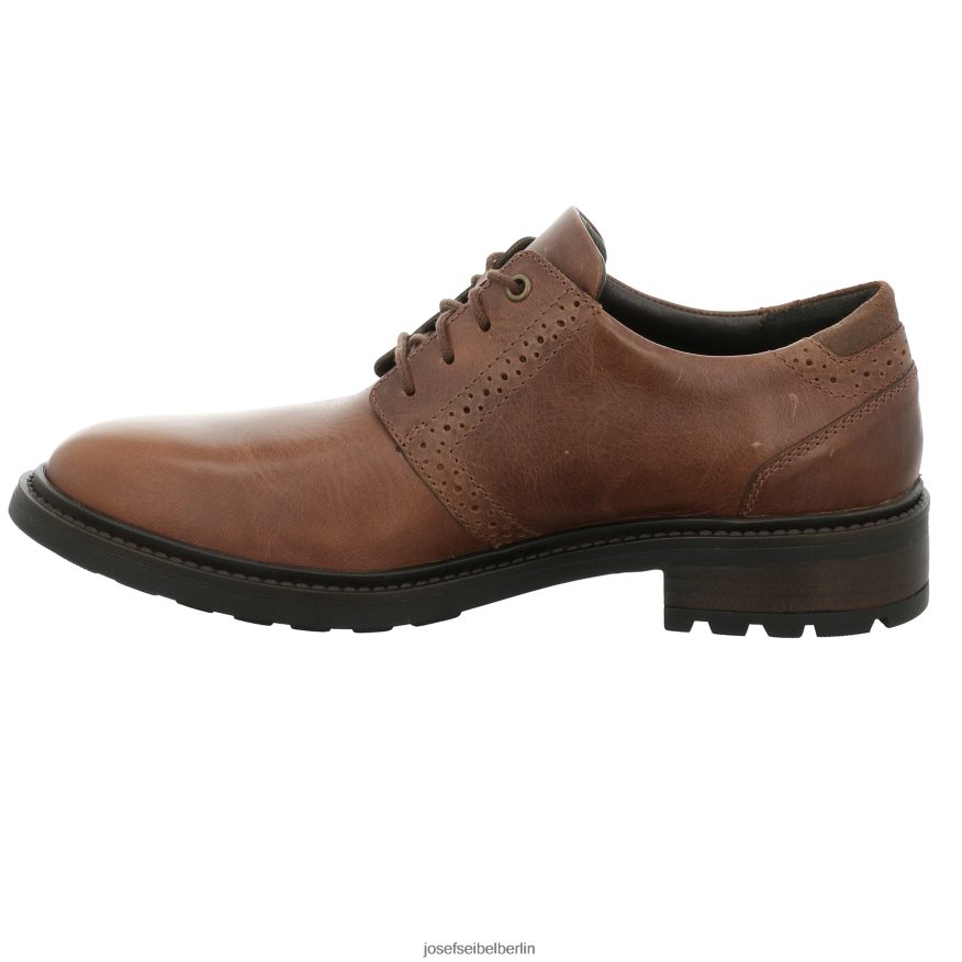 Josef Seibel D6824J334 Oscar 42 Männer castagne Schnürschuhe