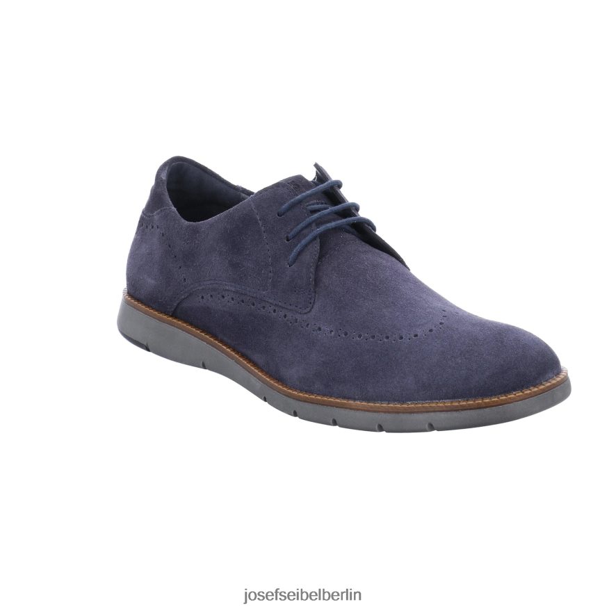 Josef Seibel D6824J337 Tyler 33 Männer Wildleder Graphit Schnürschuhe