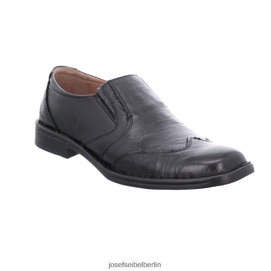 Josef Seibel D6824J313 Douglas Männer Schwarz Slip-On-Schuhe